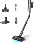 dreame V20 Pro-A Kabelloser Staubsauger, Kantenreinigung 0 mm, ohne Verheddern, für Hartböden und Teppiche, 24.000PA / 210 AW, 90 Min. maximale Laufzeit, Filterung 99,99%, entfernt Tierhaare