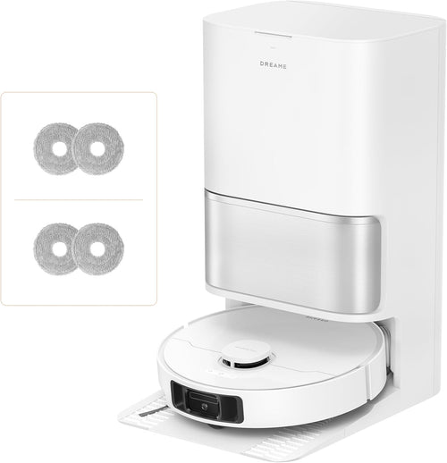 DREAME L10s Ultra Gen 3 Kit Saugroboter mit Wischfunktion mit einer Saugkraft von 25.000 Pa, Seitenbürste und Mopp ausfahrbar, selbstreinigende All-in-One-Dockingstation, Steuerung per App und Sprache