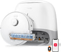 roborock Qrevo Curv 2 Flow Saugroboter mit Wischfunktion, SpiraFlow-Wischwalze mit Selbstreinigung, 20.000 Pa Saugkraft, Dual Anti-Tangle System, intelligenter Teppichschutz, All-in-One Dock